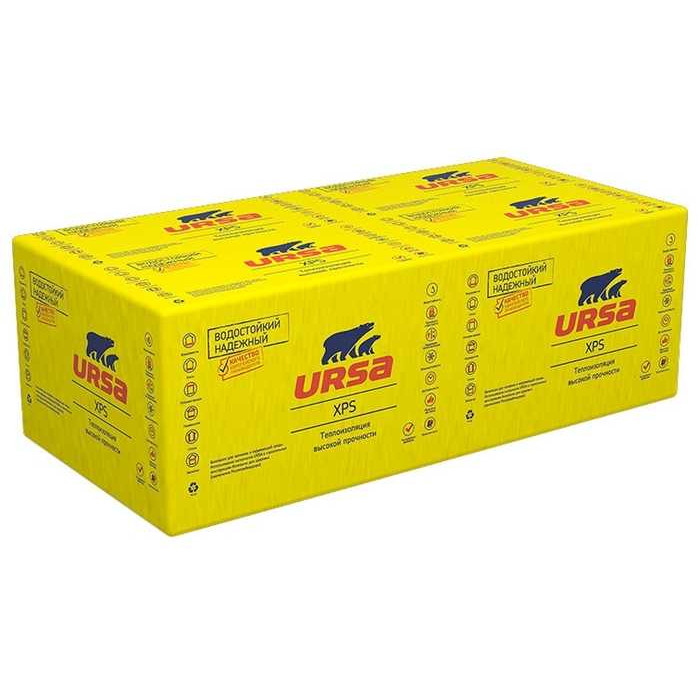 Утеплитель Урса XPS N-V 100х600х1180